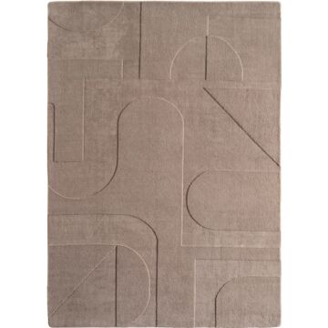 Pompei Yum koberec nízky vlas obdĺžnik 120x170cm béžová