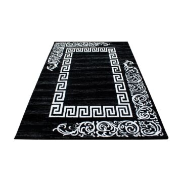 Miami Henna koberec nízky vlas obdĺžnik 120x170cm čierna