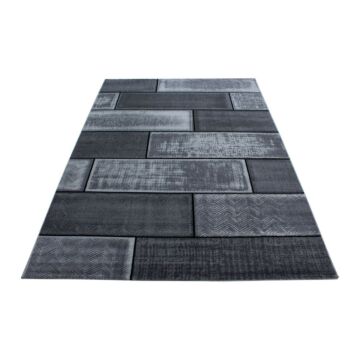 Plus Wallz koberec nízky vlas obdĺžnik 160x230cm čierna