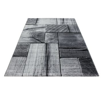 Parma Lami koberec nízky vlas obdĺžnik 120x170cm čierna