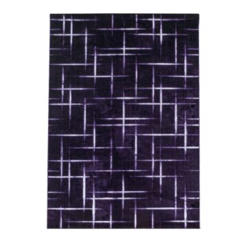 Costa Fisk koberec nízky vlas behúň 80x250cm lila