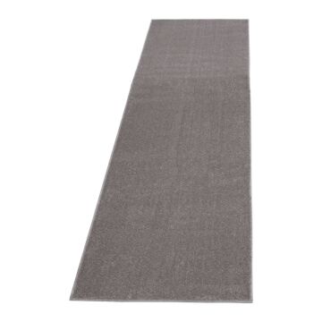 Ata koberec nízky vlas behúň 80x250cm béžová