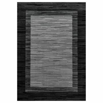 Base Care koberec nízky vlas obdĺžnik 60x100cm čierna