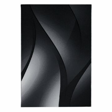 Plus Shadow koberec nízky vlas obdĺžnik 280x370cm čierna