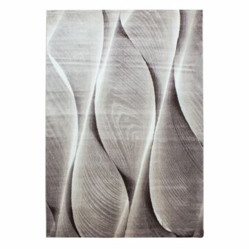 Parma Saty koberec nízky vlas obdĺžnik 280x370cm hnedá