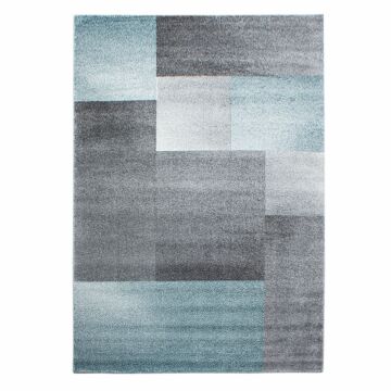 Lucca Blok koberec nízky vlas obdĺžnik 240x340cm modrá