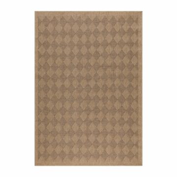 Dhaka Ricka vonkajší koberec behúň 80x250cm jutovina čierna