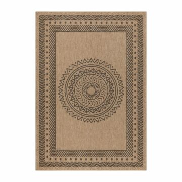 Dhaka Shapl vonkajší koberec obdĺžnik 160x230cm jutovina čierna