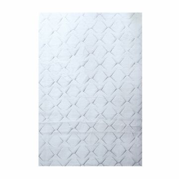 Vision Zyra 3D koberec nízky vlas obdĺžnik 200x290cm strieborná